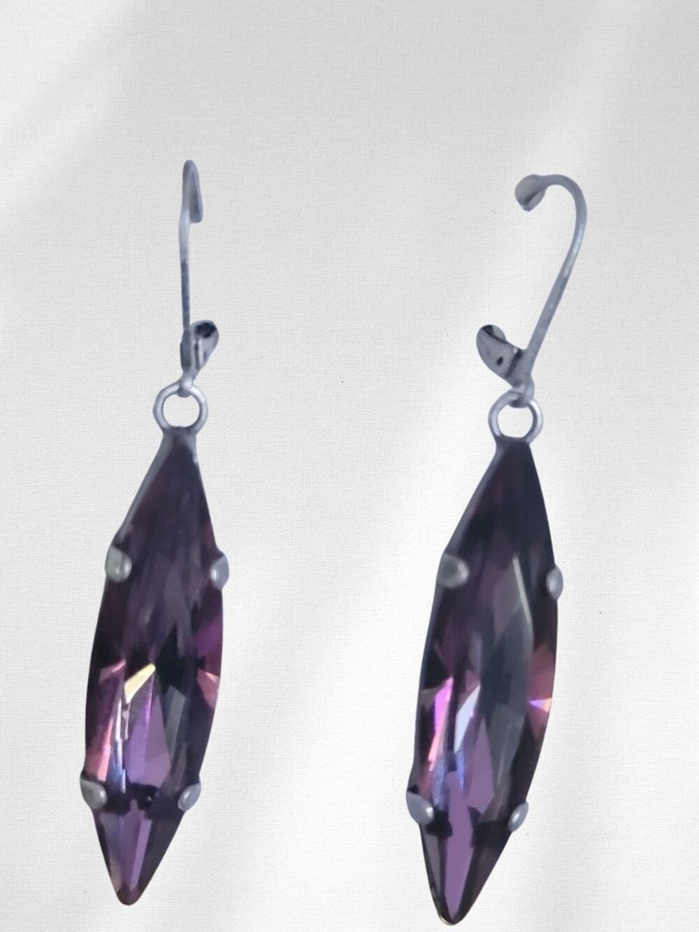 Beautiful Navette crystal earrings
